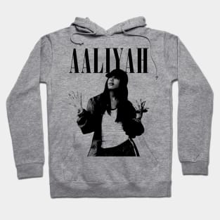 Aaliyah 80s 90s Vintage Hoodie